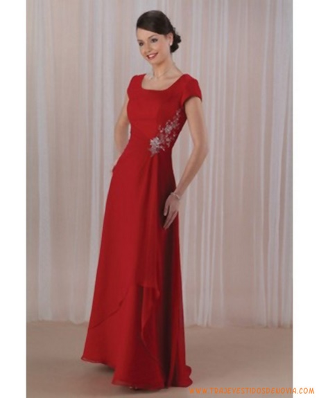 vestidos-de-gala-rojos-largos-73_9 Duga crvena lopta haljine