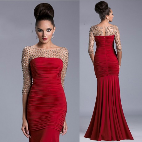 vestidos-de-noche-elegantes-rojos-16_9 Crvene elegantne večernje haljine