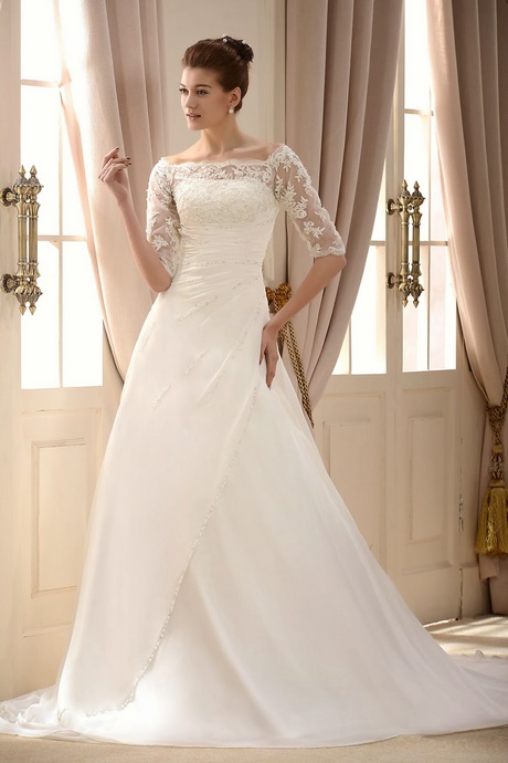 vestidos-de-novia-elegantes-y-sencillos-56_17 Elegantne i jednostavne vjenčanice