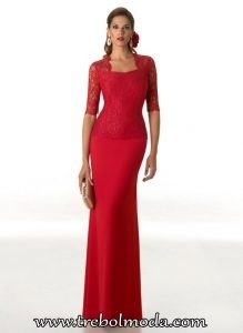 vestidos-largos-rojos-de-encaje-20_12 Crvena čipka duge haljine