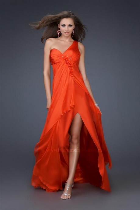 vestidos-naranjas-largos-52_8 Duge narančaste haljine
