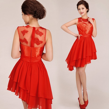 vestidos-para-damas-en-rojo-17_19 Haljine za žene u crvenom