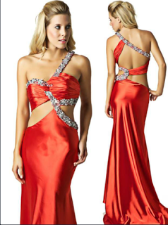 vestidos-rojos-escotados-50 Crvene haljine s niskim izrezom