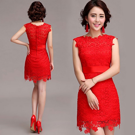 vestidos-rojos-para-fiesta-cortos-94_14 Crvene kratke haljine za zabave