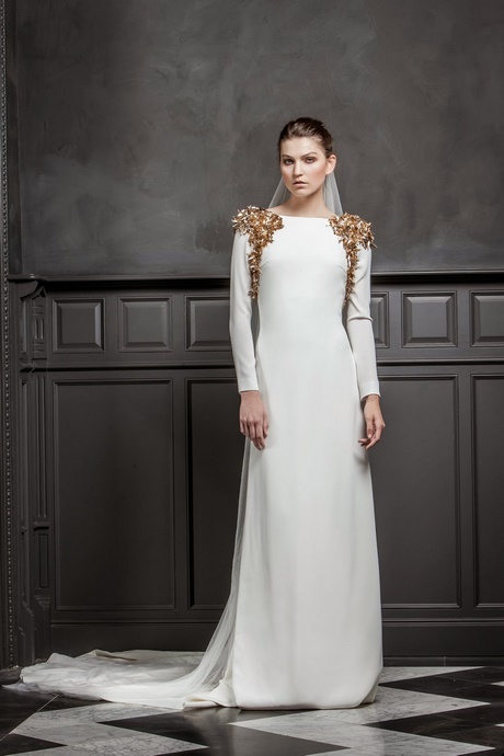vestidos-sencillos-y-elegantes-de-novia-28_16 Jednostavne i elegantne vjenčanice