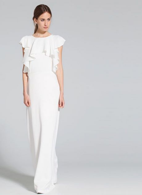 vestido-blanco-con-volantes-78_2 Bijela haljina s volančićima