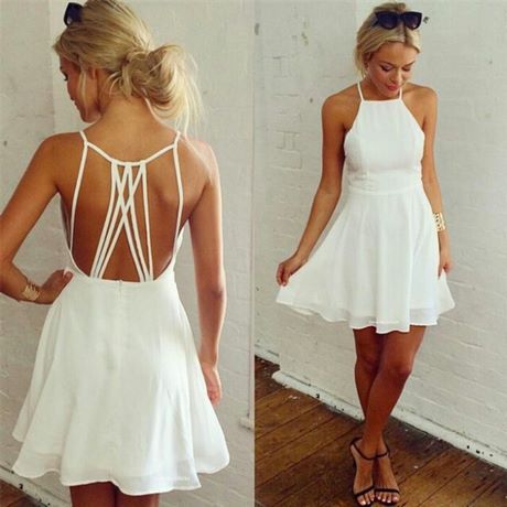 vestido-blanco-corto-informal-49_2 Casual kratka bijela haljina