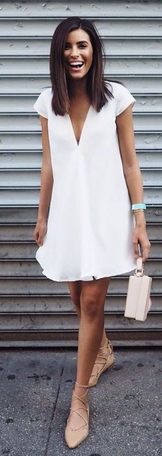 vestido-blanco-corto-informal-49_4 Casual kratka bijela haljina