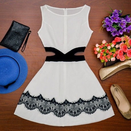 vestidos-blancos-cortos-de-moda-16_13 Moda kratke bijele haljine