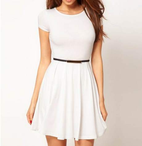 vestidos-blancos-cortos-sencillos-73_13 Jednostavne kratke bijele haljine