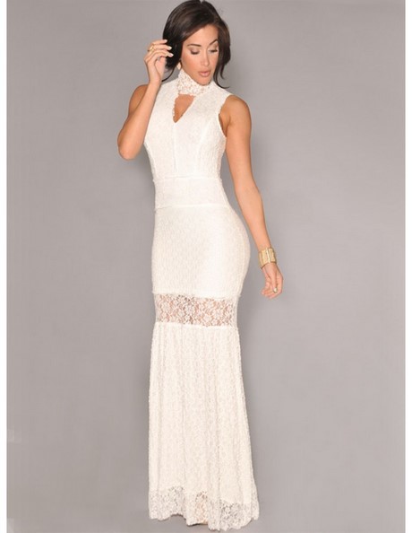 vestidos-blancos-elegantes-largos-71_8 Duge elegantne bijele haljine