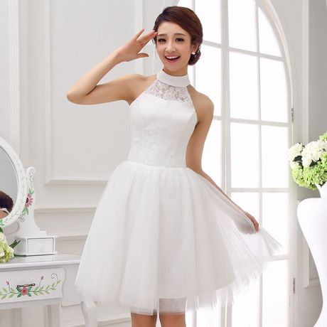 vestidos-de-damas-blancos-14_4 Bijele ženske haljine