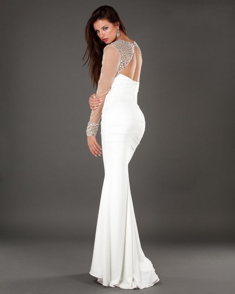 vestidos-de-fiesta-largos-en-blanco-84_10 Duge maturalne haljine u bijelom