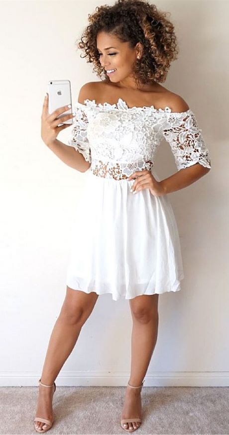 modelos-vestidos-blancos-cortos-92_16 Modeli kratke bijele haljine