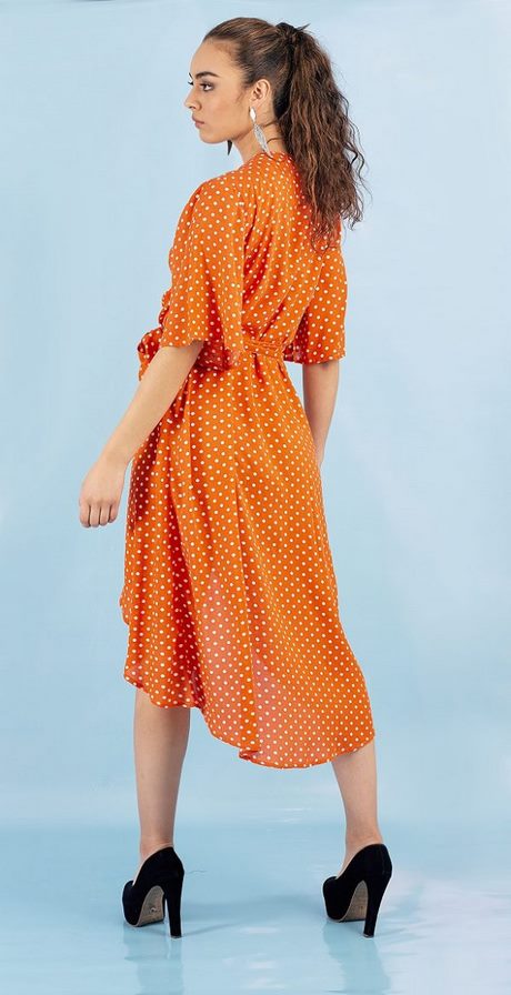 vestido-naranja-largo-70_5 Duga narančasta haljina