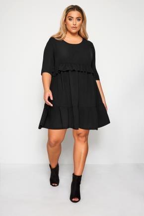 vestido-negro-talla-grande-64_14 Crna Plus size haljina