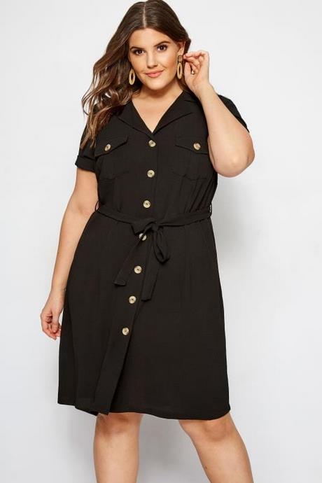 vestido-negro-talla-grande-64_6 Crna Plus size haljina