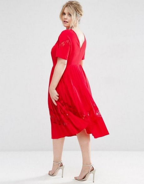 vestido-rojo-talla-grande-72_4 Plus size crvena haljina