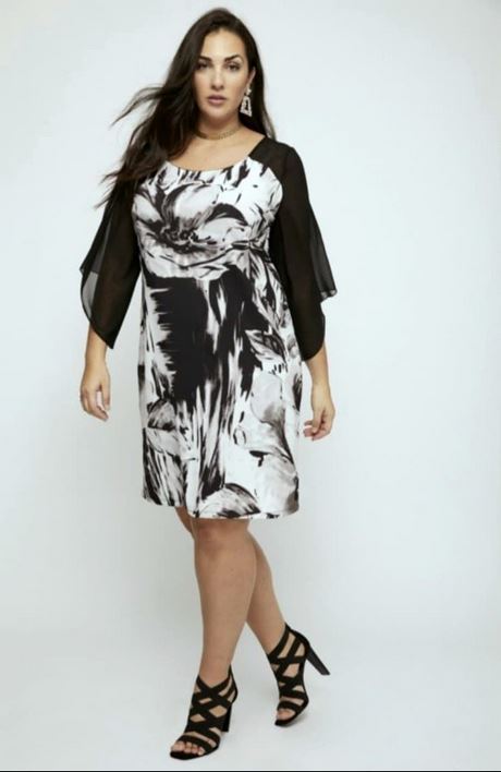 vestidos-gasa-tallas-grandes-84_9 Besplatna dostava Plus size šifon haljina
