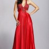 Elegantna crvena haljina