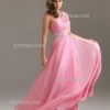 Pink duge večernje haljine