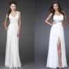 Bijele elegantne haljine