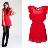Crvena Božićna haljina