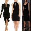 Elegantne crne kratke haljine