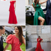 Crvene kratke maturalne haljine 2023