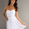 Kratke haljine bijele boje