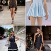Modne kratke Ležerne haljine 2023