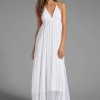 Jednostavne bijele haljine