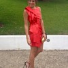 Kratka crvena haljina za dia vjenčanje