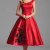 Crvena Vintage haljina