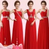 Duge crvene haljine za žene