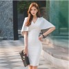 Moderan elegantna bijela haljina