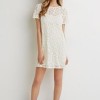 Casual kratka bijela haljina