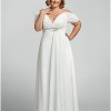 Bijele haljine velike veličine